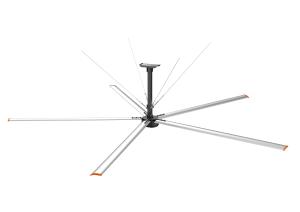 Wholesale Oversized HVLS Ceiling Fans For Hangars And Warehouses With Safety Protection from china suppliers