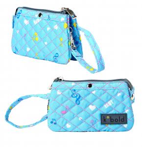 Fashion Lady Clutch Nylon Long Wallet Women Card Holder Purse Handbag Bag
