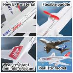 2.4g Remote Control Plane 2.5ch Epp Durable Styrofoam Airplane Rc Aircraft Plane