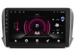 9"/10.1" Screen For Peugeot 2008 208 2012-2016 Car Multimedia Stereo GPS CarPlay