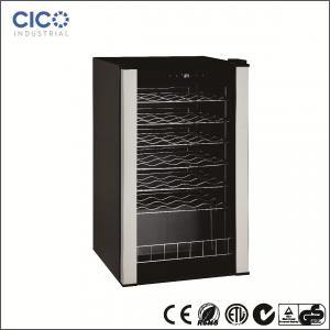 Wholesale CICO-28Bottles  Compressor Wine Cooler With Black Cabinet and Black Interior from china suppliers