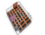 Eco Friendly Indoor Playground Trampoline Park ODM Available