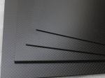 100% 3K Carbon Fiber Laminate Plate Twill Weave Panel Sheet 1.5MM Thickness