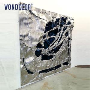 Wholesale Smooth Stainless Steel Sculpture Metal Wall Art Customized Abstract Home Decoration from china suppliers