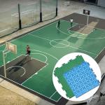 Anti Fatigue Exercise Indoor Interlocking Sports Flooring No Toxic