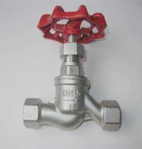 Wholesale DIN Female S Type Threaded stainless steel globe Valve 200 WOG / SS Globe Valve/NPT globe valve/ from china suppliers