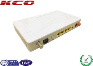 Wholesale 1GE 3GE 1CATV WIFI FTTH Active Fiber Optic GPON ONU SFU KCO-8804-WF from china suppliers