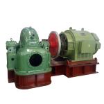 Single Nozzle Vertical Pelton Turbine Micro Mini Small Water Francis Pelton