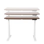 Electric Column Height Adjustable Modern Boss Desk for Dual Motor Standing
