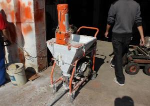 China 4HP Cement Mortar Plastering Machine Smooth Surface Finishing Without Delay on sale