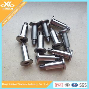 Wholesale Customized Titanium Hex Socket Flat Head Screws from china suppliers