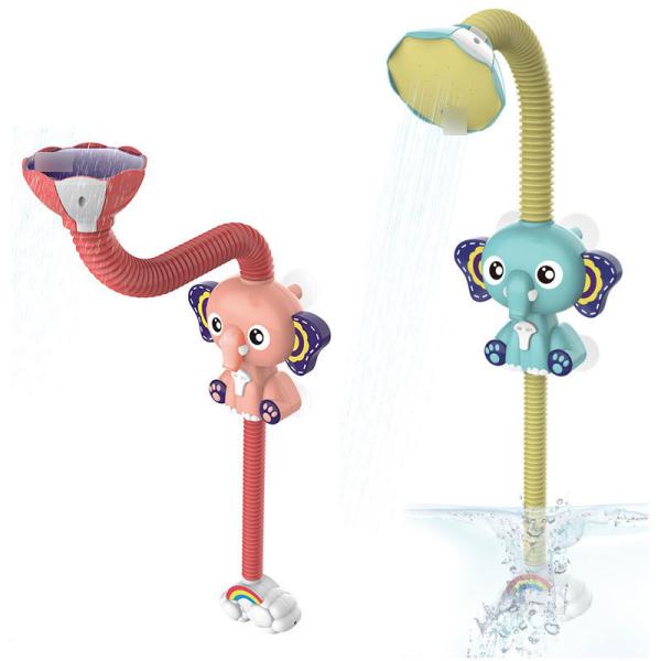DUCK Style Electric Elephant Shower Cloud Spray for Children's Bathroom and