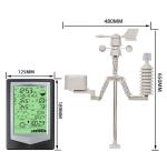 Indoor / Outdoor Weather Station With Solar Technology And Humidity Range Of 20%