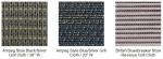 Original Ampeg Speaker Cabinet Grill Cloth, Black/Silver 59" Widt Guitar AMP