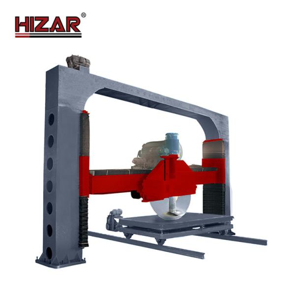 Gantry 1600mm Blade 75kw Stone Cutting Machines Granite Block Cutting Machine 7