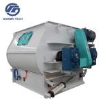 1ton/ Batch Double Shaft Grinder Animal Feed Mixer Machine For Cattle Feed 2 Cbm
