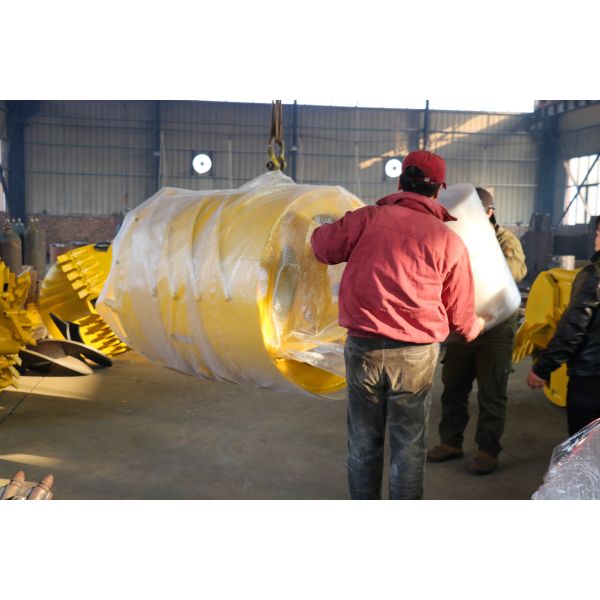 Bauer Type Core Barrels Drilling Bucket With Round Shank Chisel