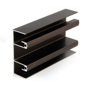 Wholesale Customized Sliding Aluminum Window Profiles Anodized / Electrophoresis Surface Treatment from china suppliers