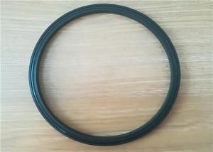 China High Tensile Strength PU Oil Seal Piston Rod NBR / Pu Rubber Seal In Black on sale