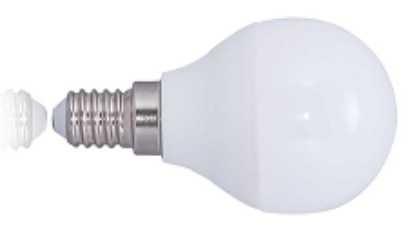 LED Bulb G45 5.5w Plastic Cover Aluminum Bulb E14/27 Energy Saving Lamp 2 Years