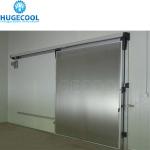 Electric Sliding Door for Customized Cold Room 0.6mm Galvanized Steel 100mm