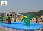 Fire - Retardant Jungle Inflatable Elliptic Pool Ranibow For Outdoor