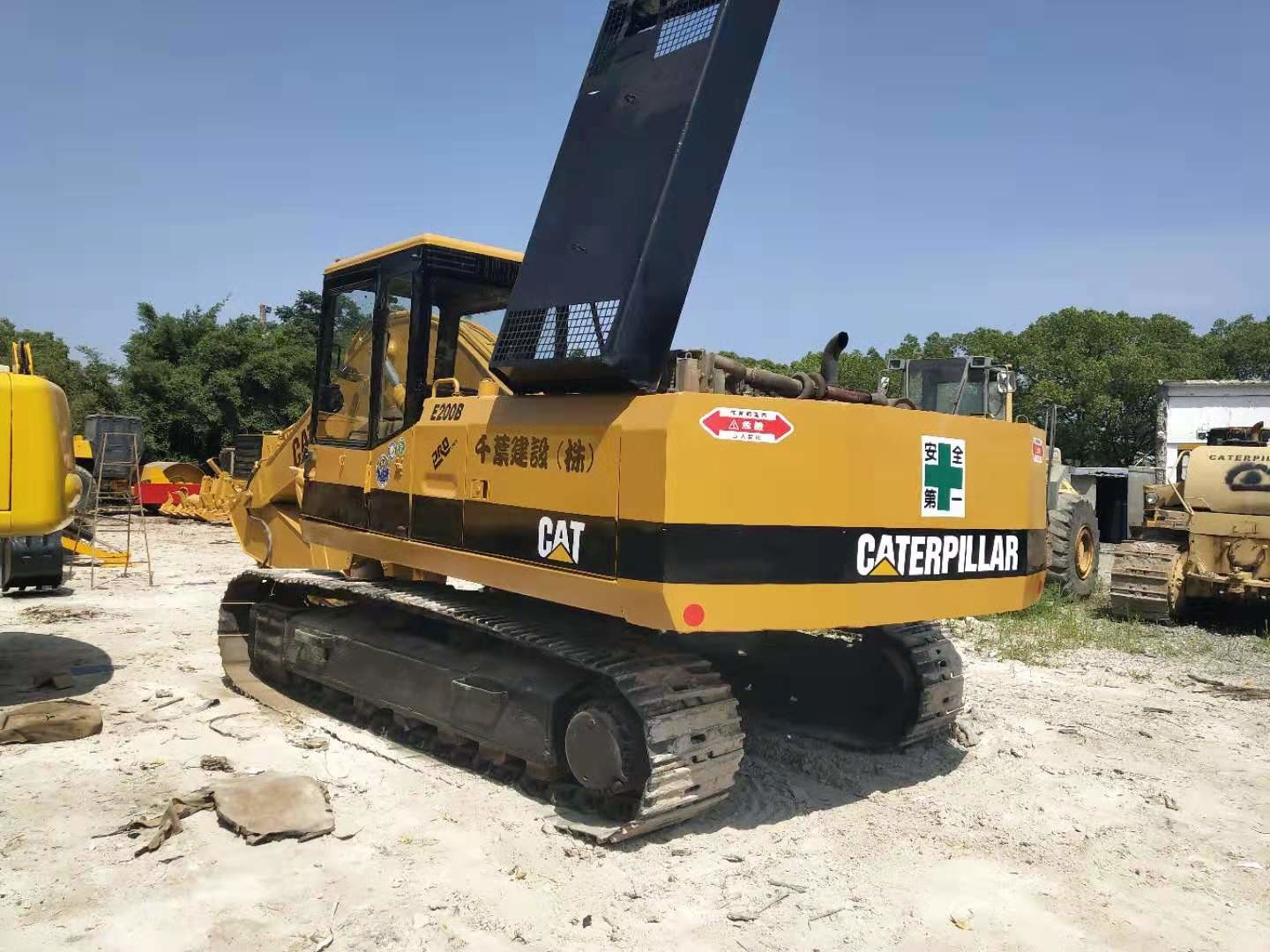 Used CAT E200B E70B 320BL EX200 Cheap Price Good Quality Hydraulic Crawler Excavator For Sale