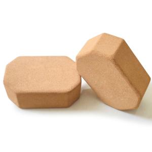 Wholesale Non Slip Natural Cork Yoga Block Bricks For Gym 8.5&quot; X 5.5&quot; X 2.7&quot; from china suppliers