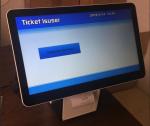 Bank/Hospital/Clinic Service Counter Table Desktop 15.6 inch Wireless Queue