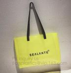 Personalized PVC Women Clear Shoulder Bag, PVC tote bags double shoulder hand