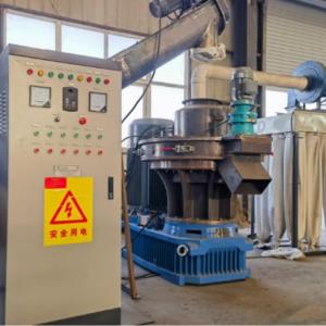 Wholesale 1-4T/H Automatic Wood Pellet Mill Wood Fuel Ring Die Feed Pellet Machine from china suppliers