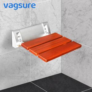 Wholesale Anti Slip Wall Mounted Shower Seat Non Barrier With Reinforced Aluminum Alloy Bracket from china suppliers