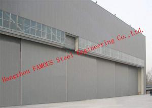 Wholesale Hydraulic / Electrical Aircraft Hanger Door And Aviation Building Airplane Bifold Doors Vertical Lifting Systems from china suppliers
