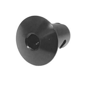 Wholesale Universal 7/16&quot; Aluminum Dzus Button Dome Allen Head Quarter Turn Fasteners .500 Black Quick and Easy Replacement/Repair from china suppliers