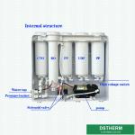 Home Pure 5 Stages Ro Drinking Purification Water Purifier Machine Customized
