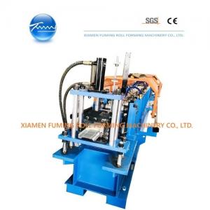 China Powerful Door Frame Roll Forming Machine 11KW For Shutter Door Bottom Plate on sale