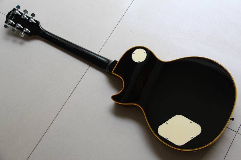 One Piece Neck In Black LP 3 Pickups Ace Frehley Budokan Vintage LP Electric Guitar