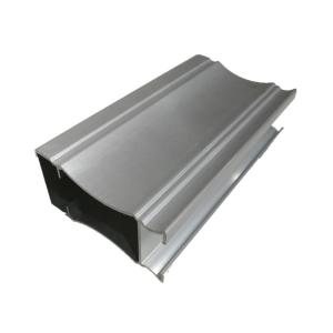 Wholesale High Glossy Brush Silver Anodized Aluminum Profiles Glass Window and Door Curtain Wall Frame Office Building from china suppliers