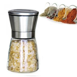 Wholesale Refillable Mini Spice Salt Pepper Grinder Adjustable Coarseness Household Kitchen Tools from china suppliers