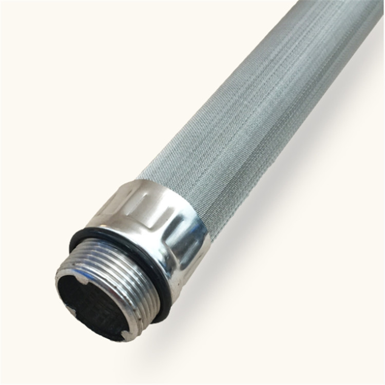 Round Hole Punching 65mm Stainless Steel Filter Element Tube