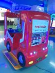 English Version Fire Truck Kiddy Ride Machine Children Swing Car