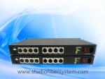 4CH BiDi XLR balanced audio over 1 single mode fiber extender to 20~120KM for