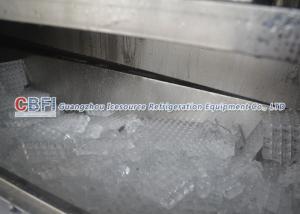China Easy Clean Air Cooled / Water Cooled Ice Machine , Industrial Ice Making Machines  on sale