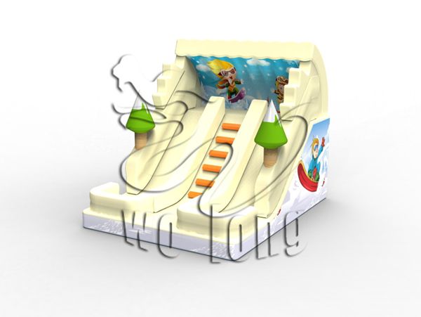pvc inflatable bouncy castle slide, inflatable games