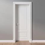 Customization Flush PVC Painting WPC Door Formaldehyde Free Waterproof