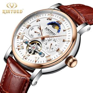 Wholesale Fashionable Design Tourbillon Skeleton Watch Automatic Movement from china suppliers