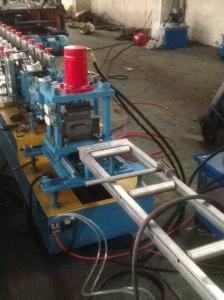 Wholesale Hydraulic Quick Punching Metal Shutter Door Roll Forming Machine Single Profile Holes from china suppliers