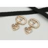 Buy cheap Zinc Alloy Small Metal Buckles , Oval Shape Shoe Buckle Clips Abrasion from wholesalers