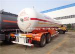 2 Axle 40000 Liters Liquid Propane Cylinder Truck Q345r And Q370r Tanker