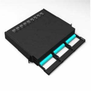 Wholesale Factory sales 48 72 96 144 core MPO MPT fiber distribution frame, module box from china suppliers